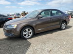 2011 Volkswagen Jetta Tdi Brown vin: 3VWLL7AJ0BM089120