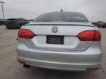 2012 Volkswagen Jetta Tdi Silver vin: 3VWLL7AJ0CM017545