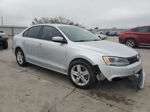 2012 Volkswagen Jetta Tdi Silver vin: 3VWLL7AJ0CM017545