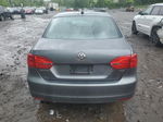 2012 Volkswagen Jetta Tdi Gray vin: 3VWLL7AJ0CM394909