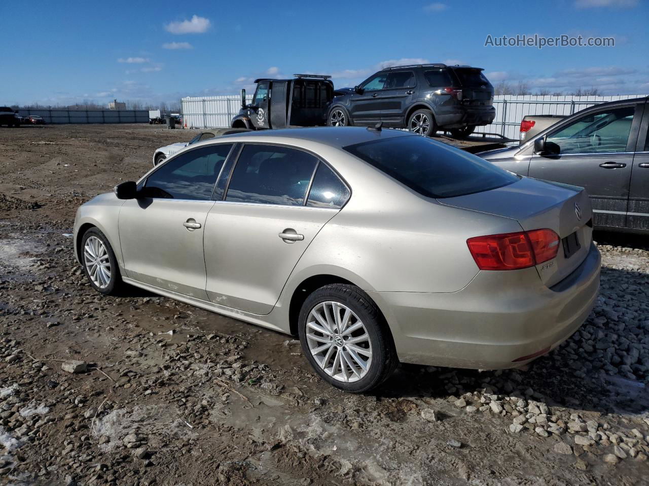 2013 Volkswagen Jetta Tdi Silver vin: 3VWLL7AJ0DM275310