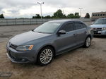 2013 Volkswagen Jetta Tdi Gray vin: 3VWLL7AJ0DM372524