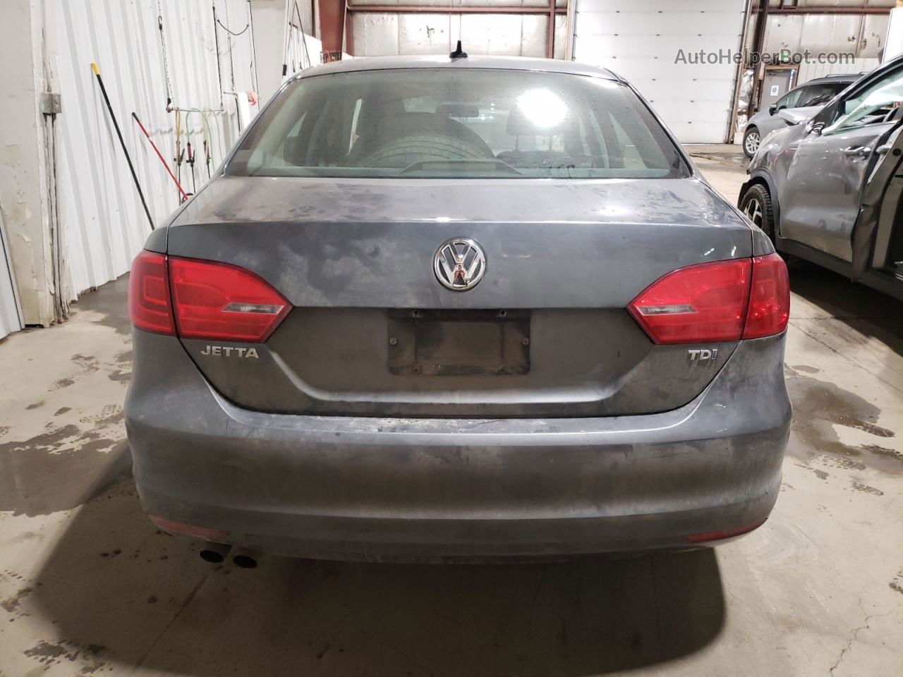 2011 Volkswagen Jetta Tdi Silver vin: 3VWLL7AJ1BM075954