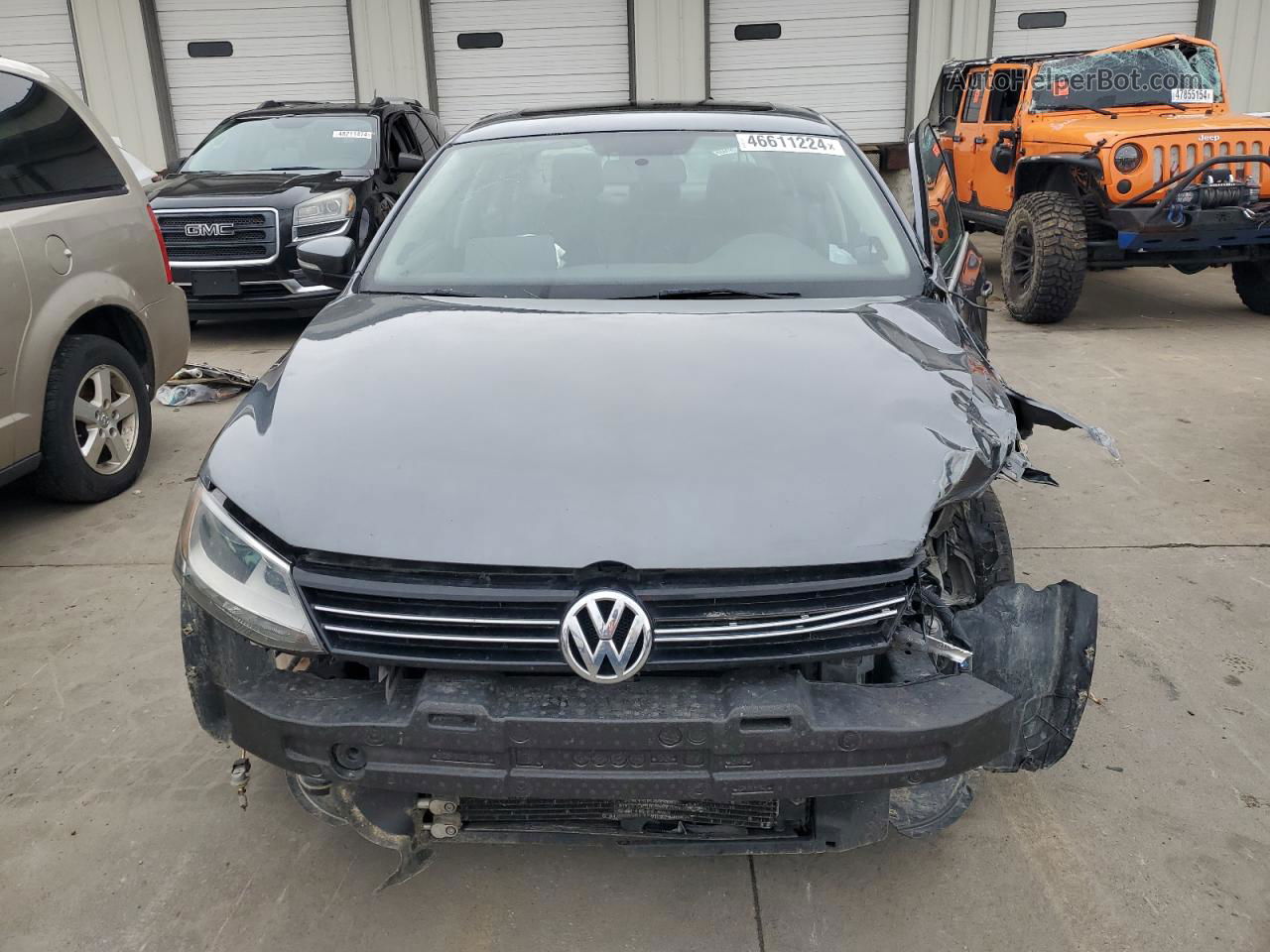 2012 Volkswagen Jetta Tdi Серый vin: 3VWLL7AJ1CM320737