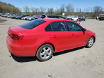 2012 Volkswagen Jetta Tdi Красный vin: 3VWLL7AJ1CM323931