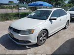 2012 Volkswagen Jetta 2.0l Tdi White vin: 3VWLL7AJ1CM418845