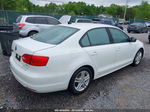 2014 Volkswagen Jetta 2.0l Tdi/2.0l Tdi Value Edition Белый vin: 3VWLL7AJ1EM323866