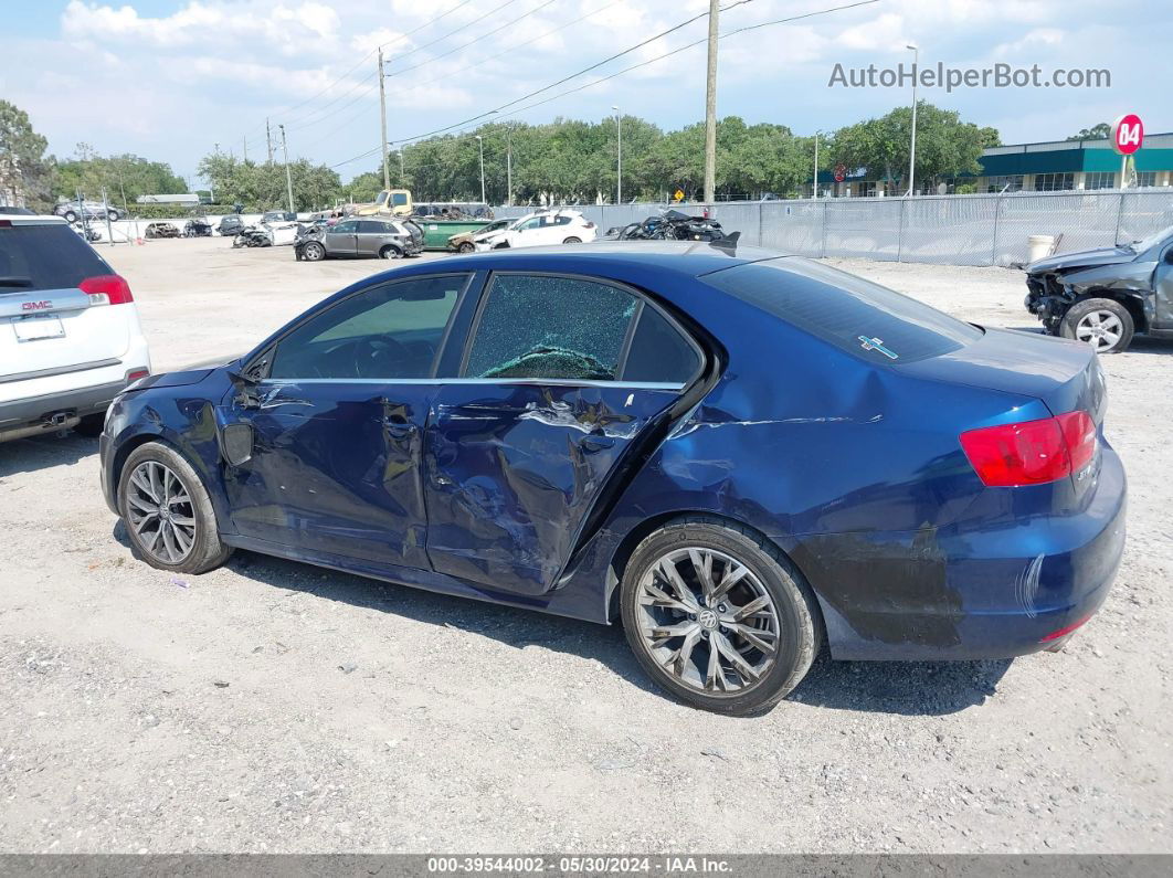 2014 Volkswagen Jetta 2.0l Tdi Blue vin: 3VWLL7AJ1EM394257