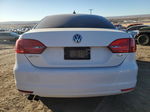 2013 Volkswagen Jetta Tdi White vin: 3VWLL7AJ2DM243040