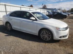 2013 Volkswagen Jetta Tdi White vin: 3VWLL7AJ2DM377109