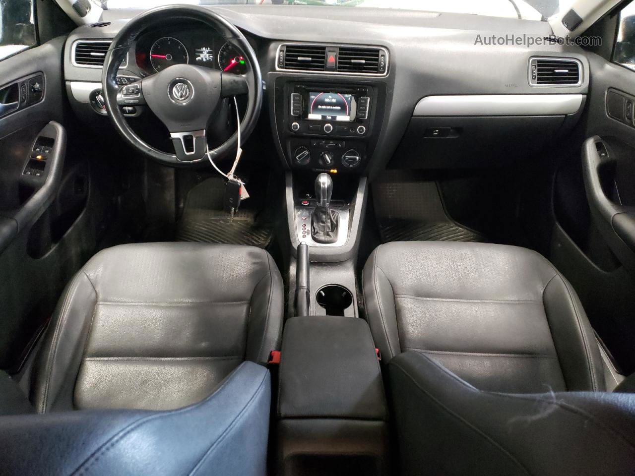 2012 Volkswagen Jetta Tdi Черный vin: 3VWLL7AJ3CM086780