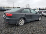 2012 Volkswagen Jetta Tdi Black vin: 3VWLL7AJ3CM390563