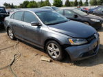 2013 Volkswagen Jetta Tdi Gray vin: 3VWLL7AJ3DM204330