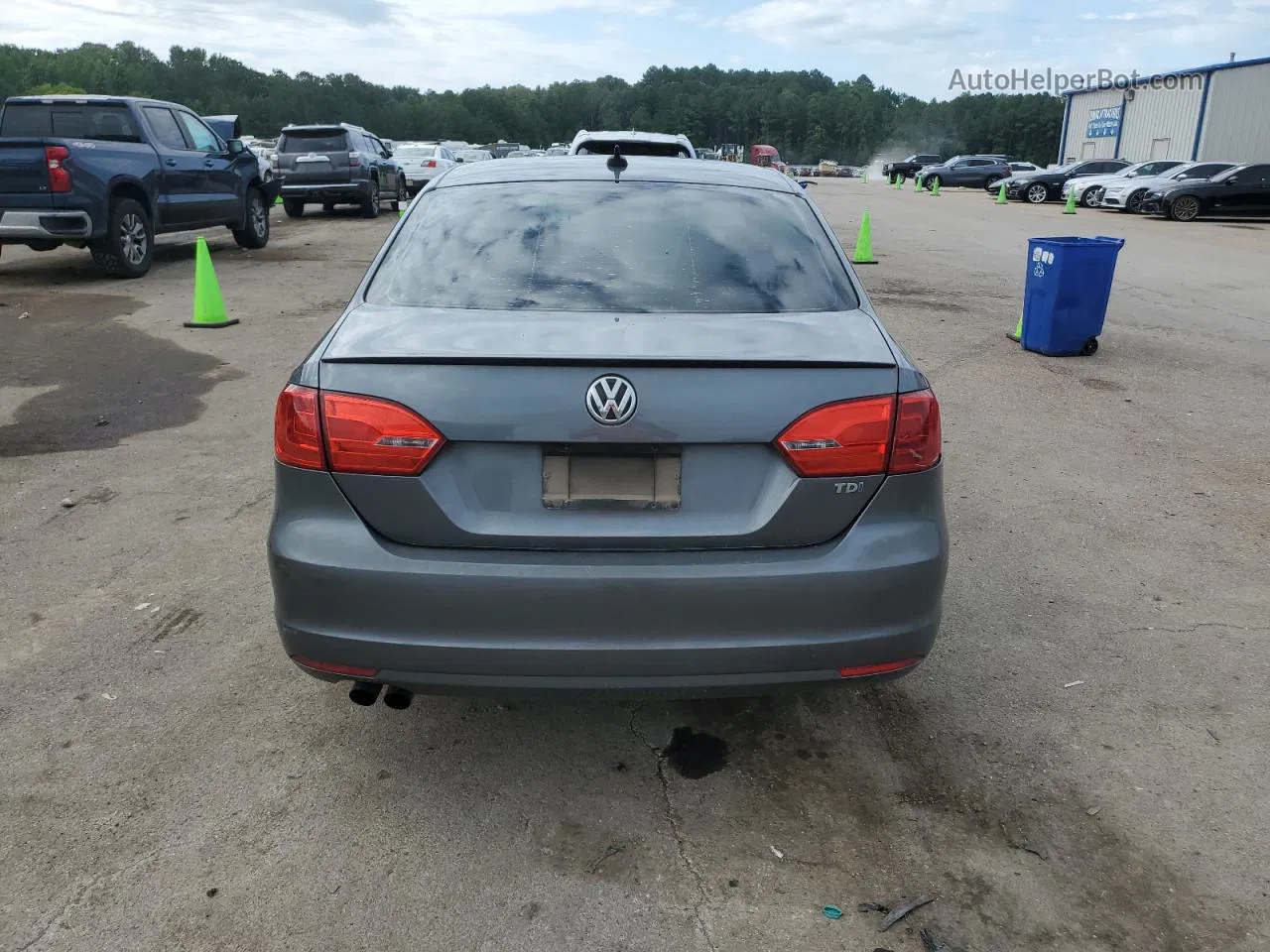 2013 Volkswagen Jetta Tdi Silver vin: 3VWLL7AJ3DM379306