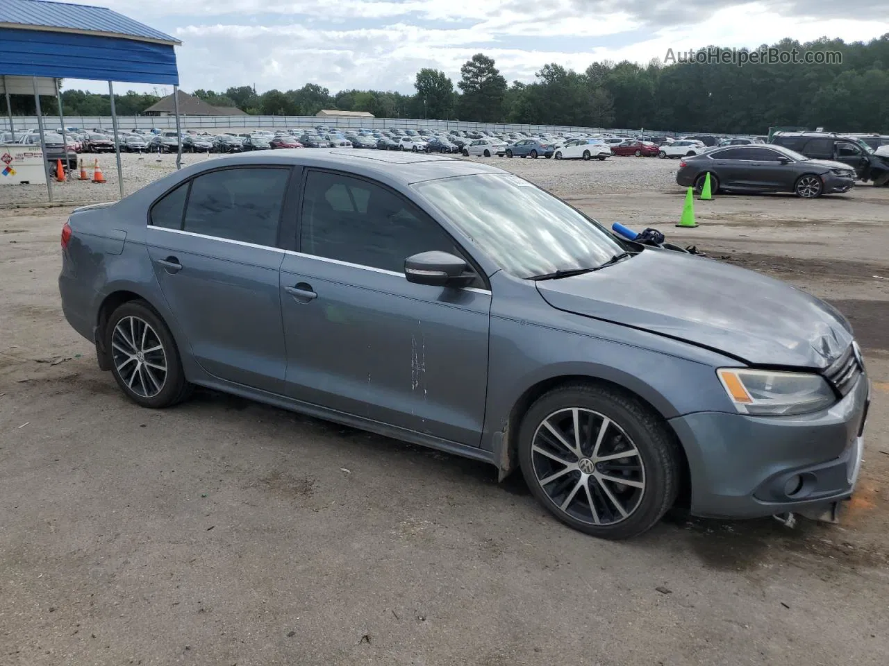 2013 Volkswagen Jetta Tdi Silver vin: 3VWLL7AJ3DM379306