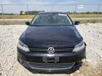 2011 Volkswagen Jetta Tdi Black vin: 3VWLL7AJ4BM069257