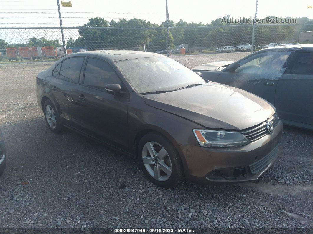 2011 Volkswagen Jetta Sedan Tdi Gray vin: 3VWLL7AJ4BM118621