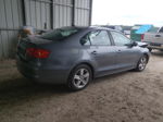 2012 Volkswagen Jetta Tdi Gray vin: 3VWLL7AJ4CM423831