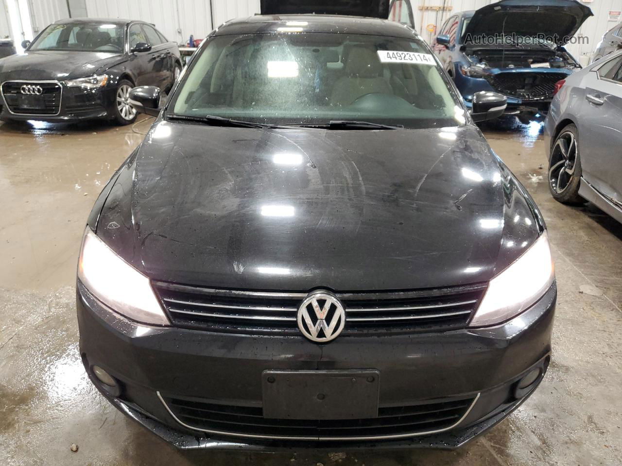 2012 Volkswagen Jetta Tdi Черный vin: 3VWLL7AJ4CM473712