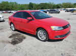 2013 Volkswagen Jetta Tdi Red vin: 3VWLL7AJ4DM442395