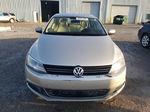 2014 Volkswagen Jetta Tdi Beige vin: 3VWLL7AJ4EM225480