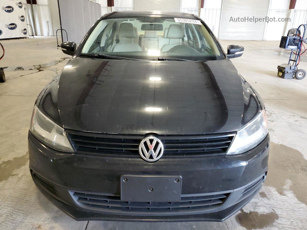 2011 Volkswagen Jetta Tdi Black vin: 3VWLL7AJ5BM071809