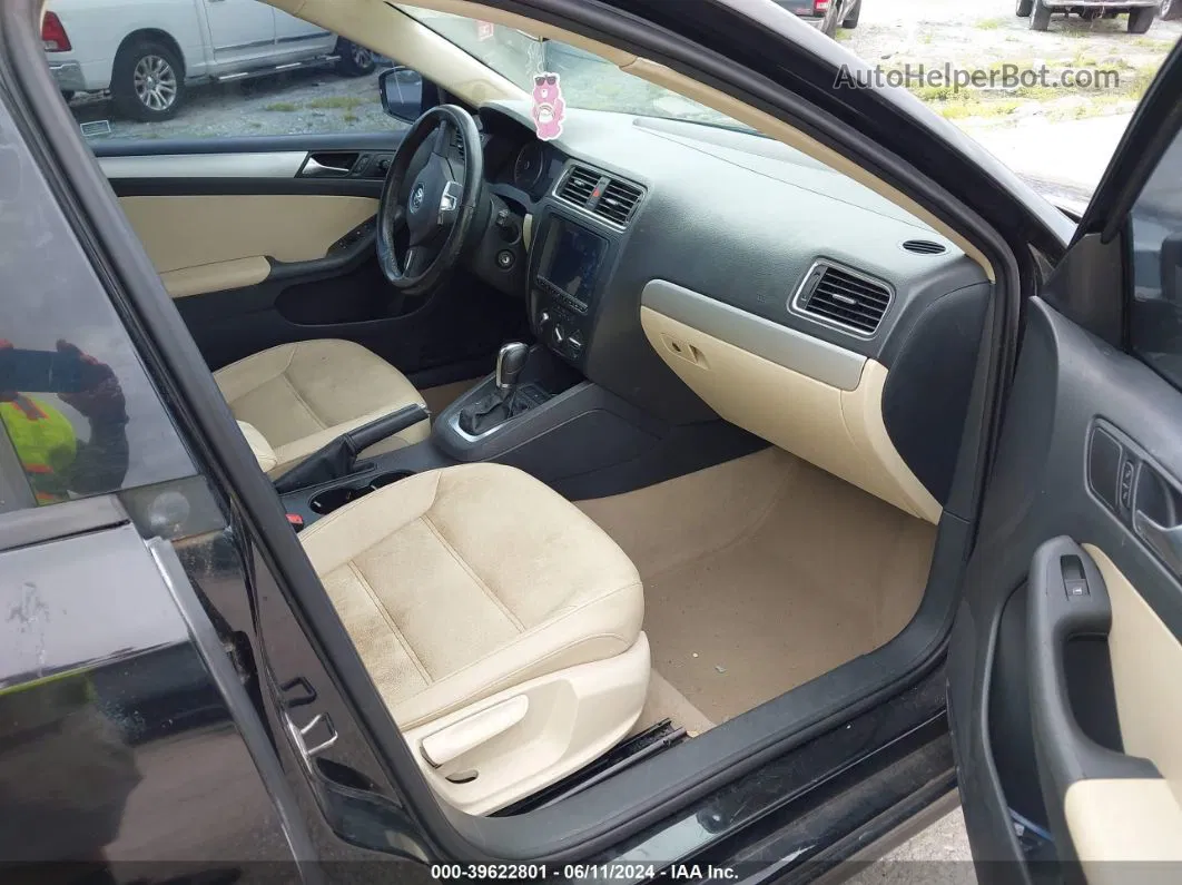 2012 Volkswagen Jetta 2.0l Tdi Черный vin: 3VWLL7AJ5CM322894