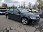 2012 Volkswagen Jetta Tdi Black vin: 3VWLL7AJ5CM424325