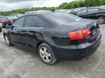 2013 Volkswagen Jetta Tdi Black vin: 3VWLL7AJ5DM204846