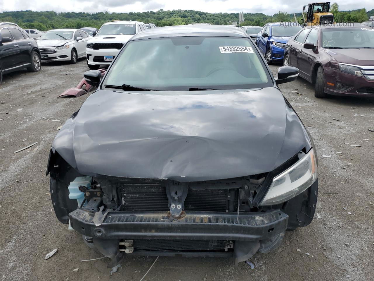 2013 Volkswagen Jetta Tdi Black vin: 3VWLL7AJ5DM204846