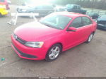 2013 Volkswagen Jetta 2.0l Tdi Red vin: 3VWLL7AJ5DM247339