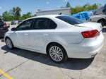 2014 Volkswagen Jetta Tdi White vin: 3VWLL7AJ5EM437398