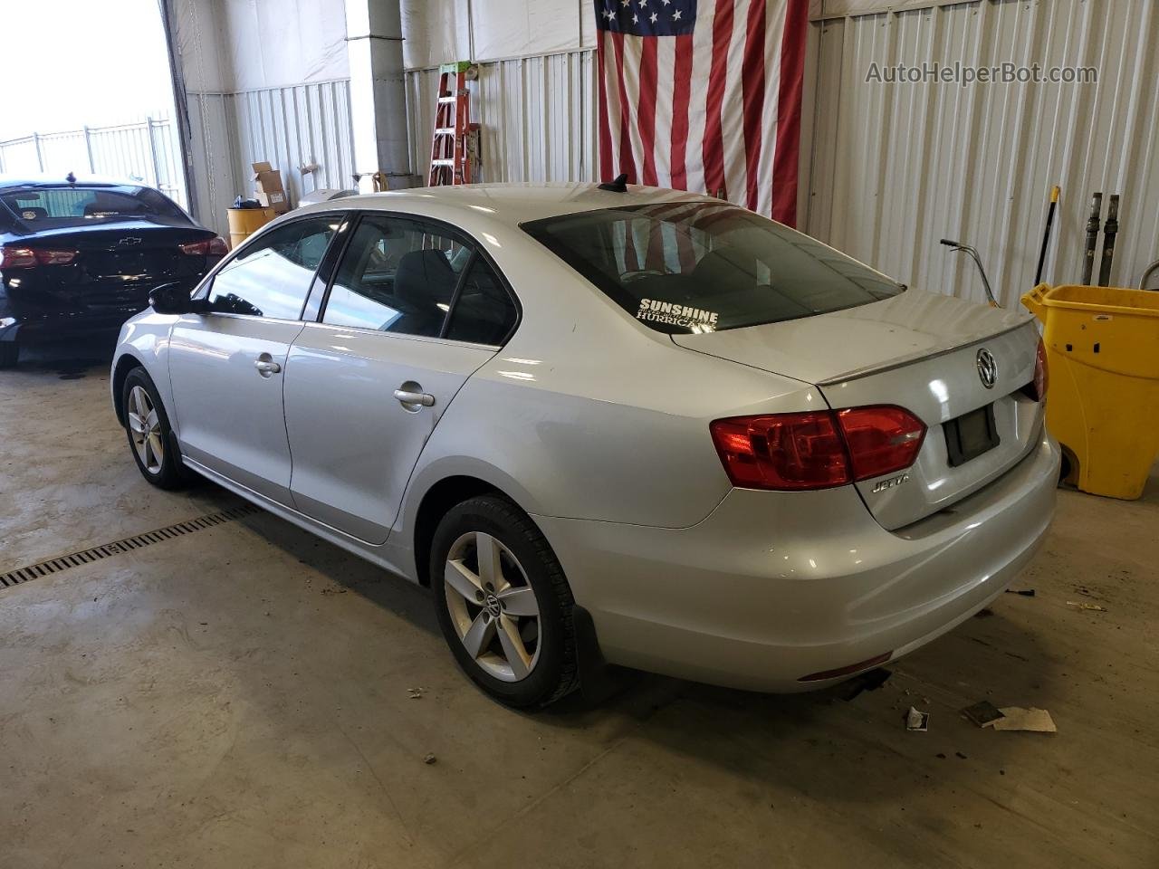 2011 Volkswagen Jetta Tdi Silver vin: 3VWLL7AJ6BM123920