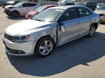 2011 Volkswagen Jetta Tdi Silver vin: 3VWLL7AJ6BM125652