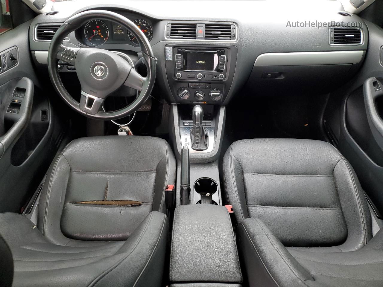 2012 Volkswagen Jetta Tdi Серебряный vin: 3VWLL7AJ6CM315971