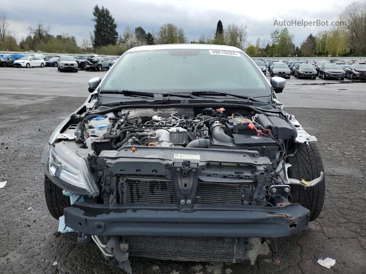 2012 Volkswagen Jetta Tdi Silver vin: 3VWLL7AJ6CM315971