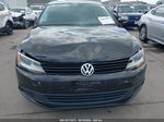 2012 Volkswagen Jetta 2.0l Tdi Black vin: 3VWLL7AJ6CM388595