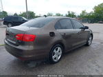 2012 Volkswagen Jetta 2.0l Tdi Brown vin: 3VWLL7AJ6CM405296