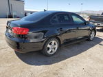 2012 Volkswagen Jetta Tdi Black vin: 3VWLL7AJ6CM425614