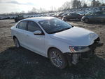 2013 Volkswagen Jetta Tdi White vin: 3VWLL7AJ6DM356523