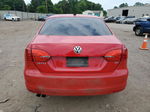 2013 Volkswagen Jetta Tdi Red vin: 3VWLL7AJ6DM392597