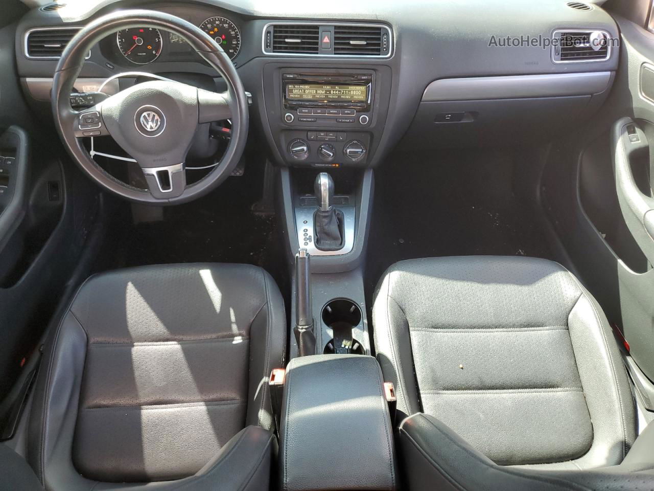 2014 Volkswagen Jetta Tdi Белый vin: 3VWLL7AJ6EM310451