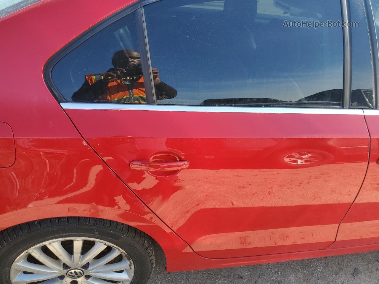 2014 Volkswagen Jetta Tdi Красный vin: 3VWLL7AJ6EM437703