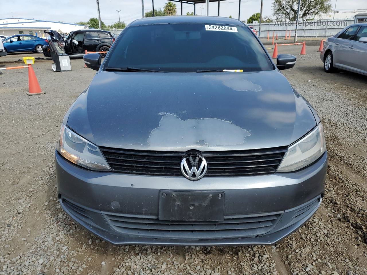 2011 Volkswagen Jetta Tdi Gray vin: 3VWLL7AJ7BM079720