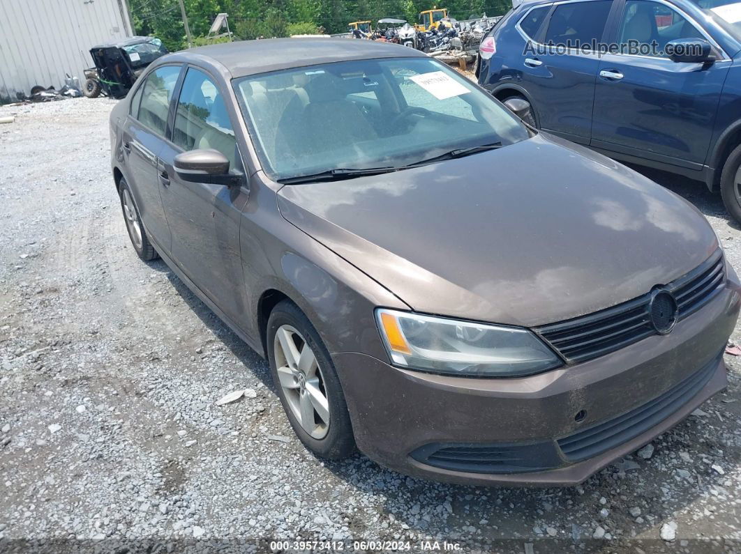 2012 Volkswagen Jetta 2.0l Tdi Gray vin: 3VWLL7AJ7CM060649