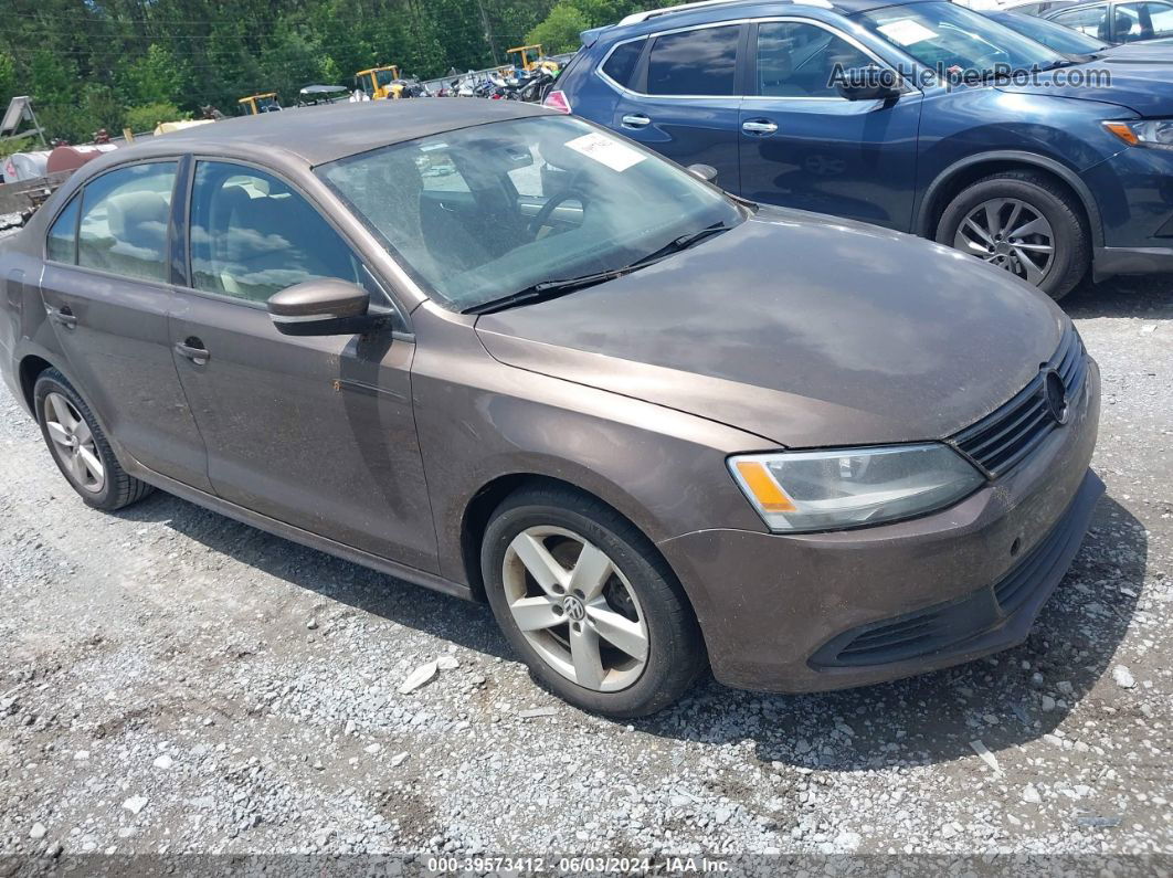 2012 Volkswagen Jetta 2.0l Tdi Gray vin: 3VWLL7AJ7CM060649