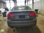 2012 Volkswagen Jetta Tdi Gray vin: 3VWLL7AJ7CM336456