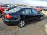 2012 Volkswagen Jetta Tdi Black vin: 3VWLL7AJ7CM427095