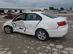 2012 Volkswagen Jetta Tdi White vin: 3VWLL7AJ8CM310609