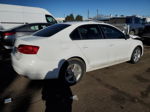 2012 Volkswagen Jetta Tdi White vin: 3VWLL7AJ8CM391031